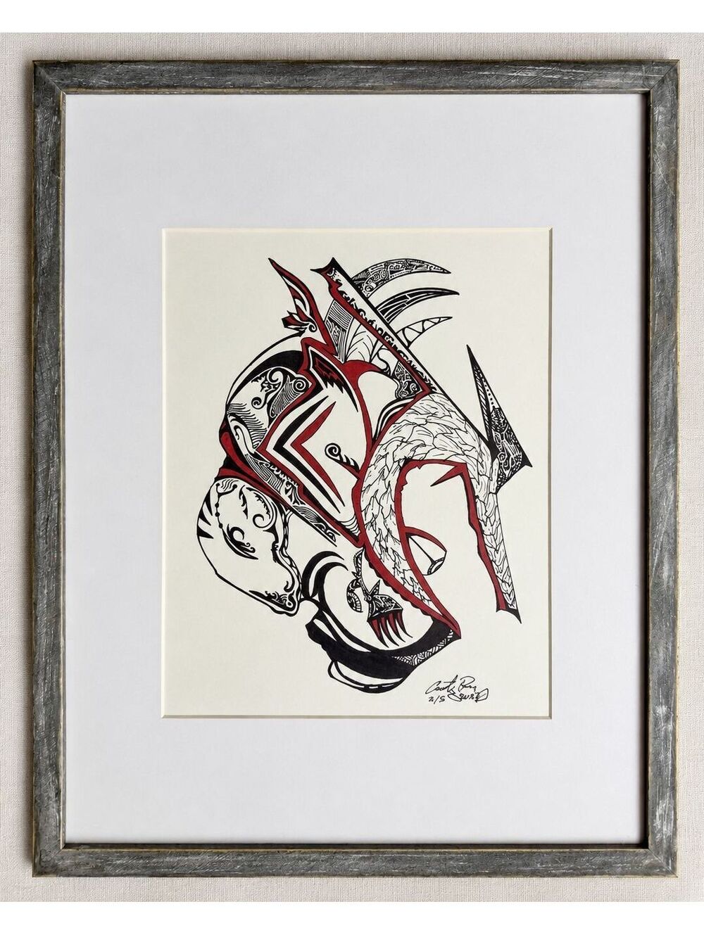 Anthony Perry Signed Original Abstract Art Utah Artist